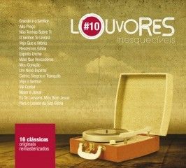 Volume 10 (CD) - Louvores Inesquecíveis - Coletânea