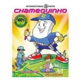 PAPEL CHAMEQUINHO A4 com 100fls   210x297 75grs