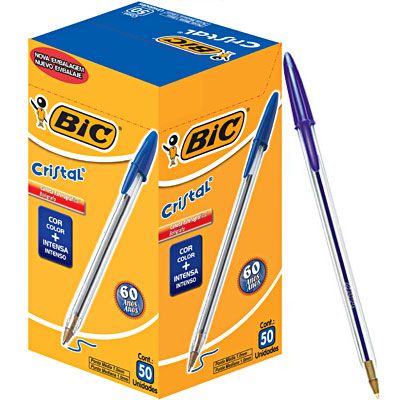 CANETA BIC CRISTAL  (UNIDADE)