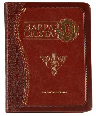 Harpa Cristã Média 90 Anos - Capa Luxo