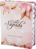 Bíblia Sagrada - Letra Grande - Especial Floral