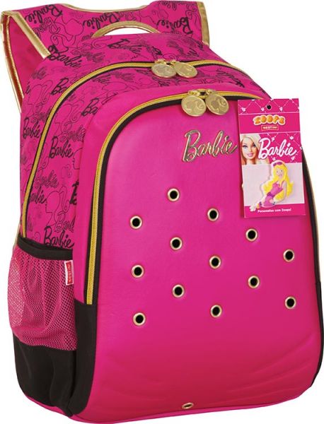 Mochila Barbie 13 Zoops Grande 38cm