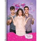 Caderno Espiral Capa Dura Universitário 1 Matéria 96 fls 14.